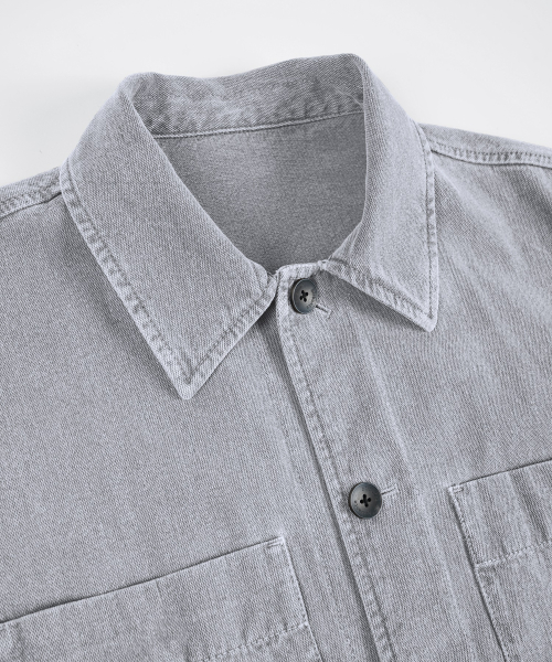 Куртка тракер Cation Washed Setup — Light Grey