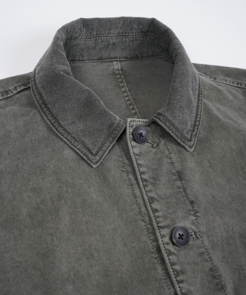 Куртка-блузон Sondrio Garment Dyeing - Khaki