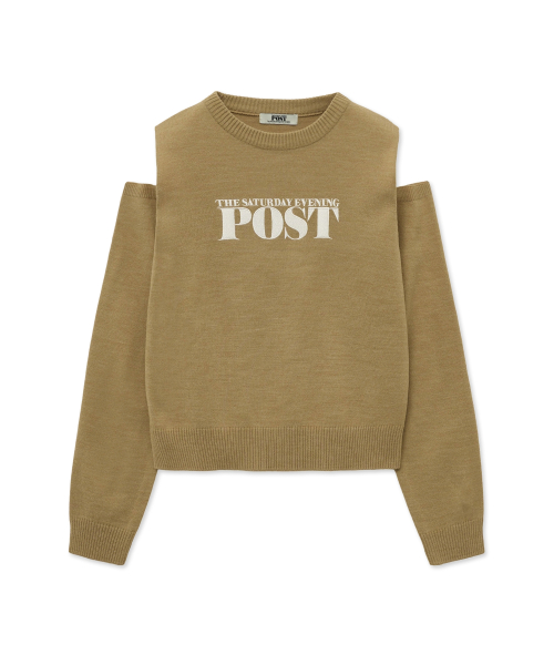 Cutout Knit_Beige