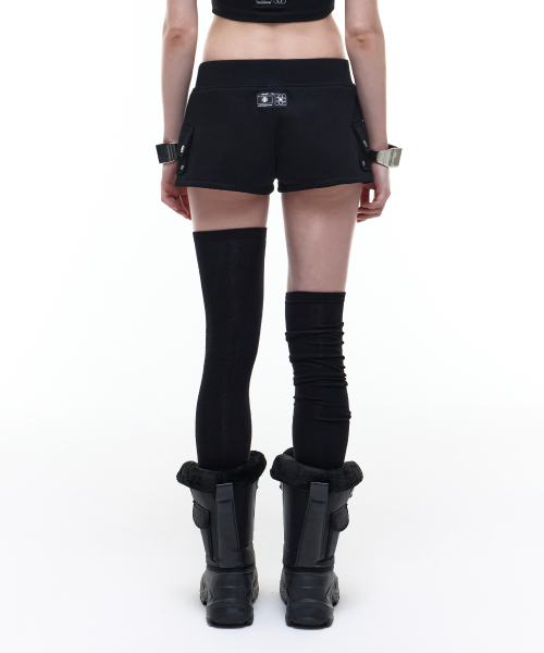 Op. 08 BOO MICRO CARGO PANTS BLACK