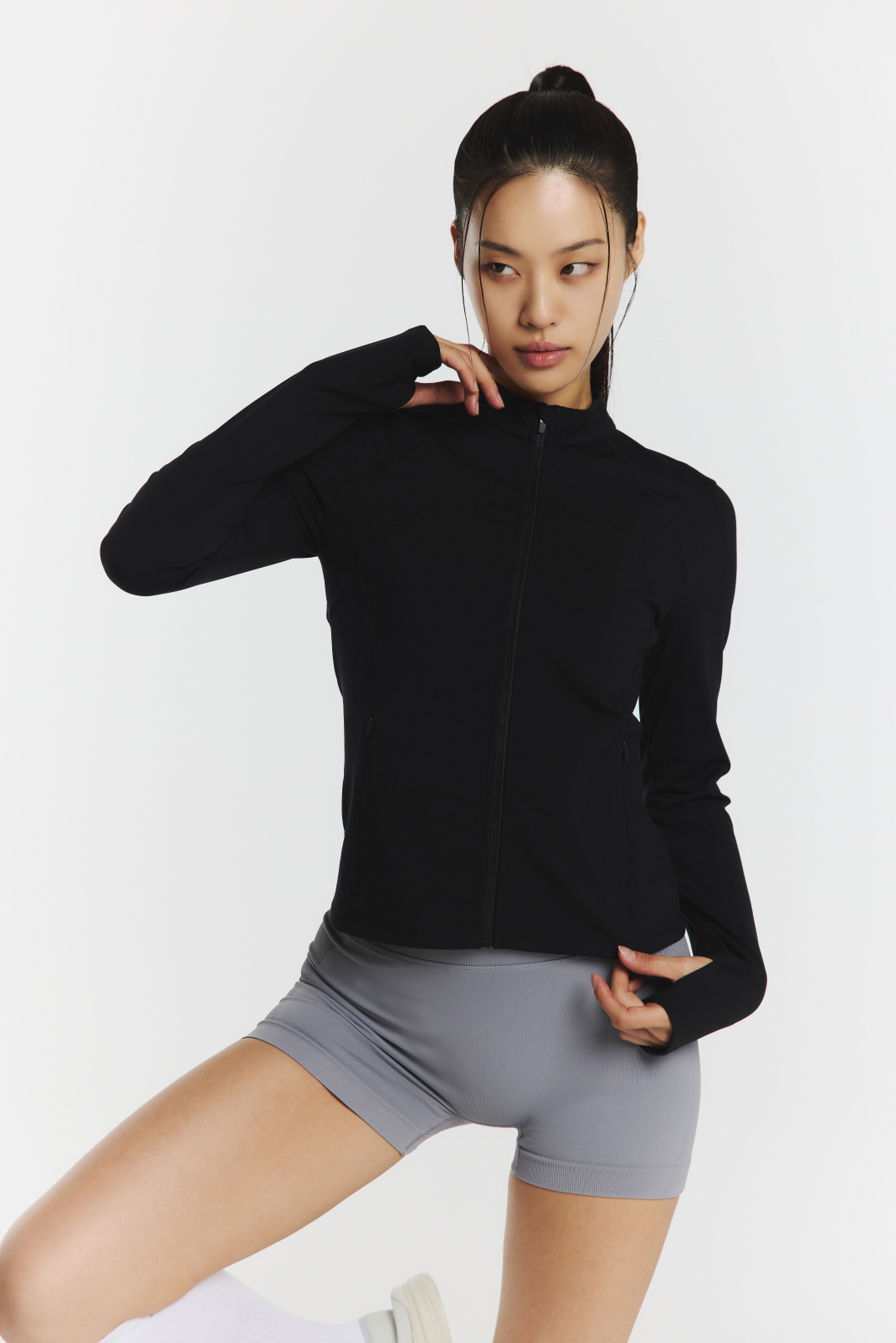 Короткие легинсы 2.5 с драпировкой Move Comfy (3color)