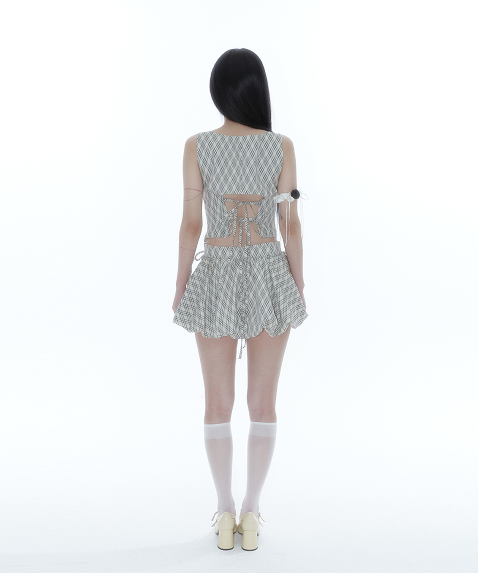 ★2025SS新作★KASHIKO★Fairy Ribbon Bubble Skirt ☆2025SS新作☆KASHIKO☆Fairy Ribbon Bubble Skirt (Kashiko