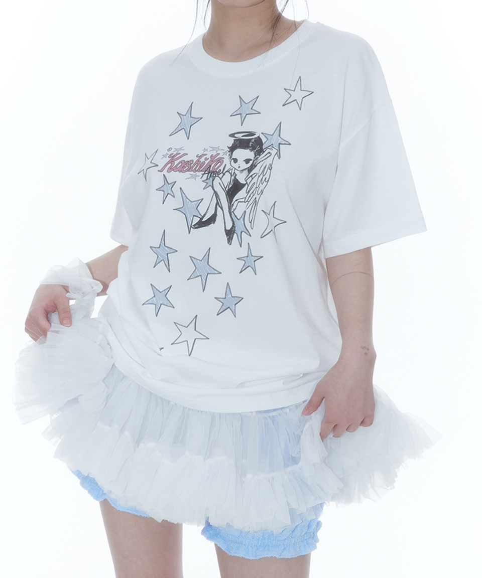 【KASHIKO】KASHIKO ANGELIC OVER T SHIRT KASHIKO] Kashiko Angelic Baby T Shirt – SellerWork
