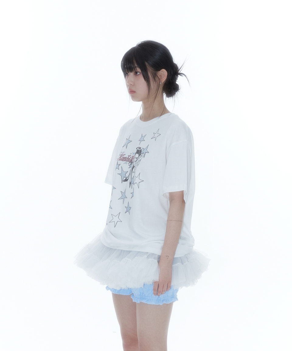 카시코(KASHIKO) Kashiko Angelic Over T Shirt - 사이즈 & 후기