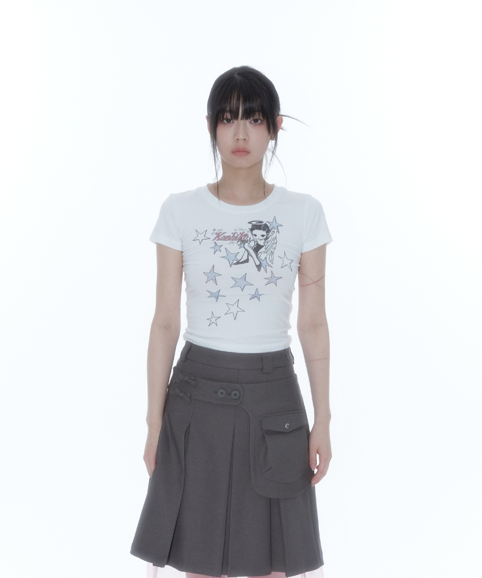 ★2025SS新作★KASHIKO★Kashiko Angelic Baby T Shirt MUSINSA公式 | KASHIKO Kashiko Angelic Baby T Shirt