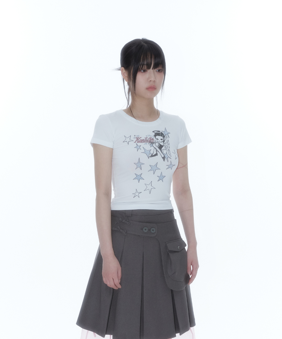 【KASHIKO】 ANGELIC BABY T SHIRT MUSINSA | KASHIKO Kashiko Angelic Baby T Shirt