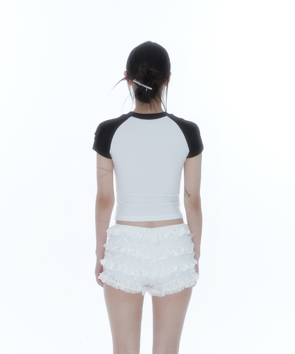 [Kashiko] ★ Kashiko Angelic Pocket Raglan T Shirt KASHIKO] Kashiko Angelic Pocket Raglan T Shirt – SellerWork