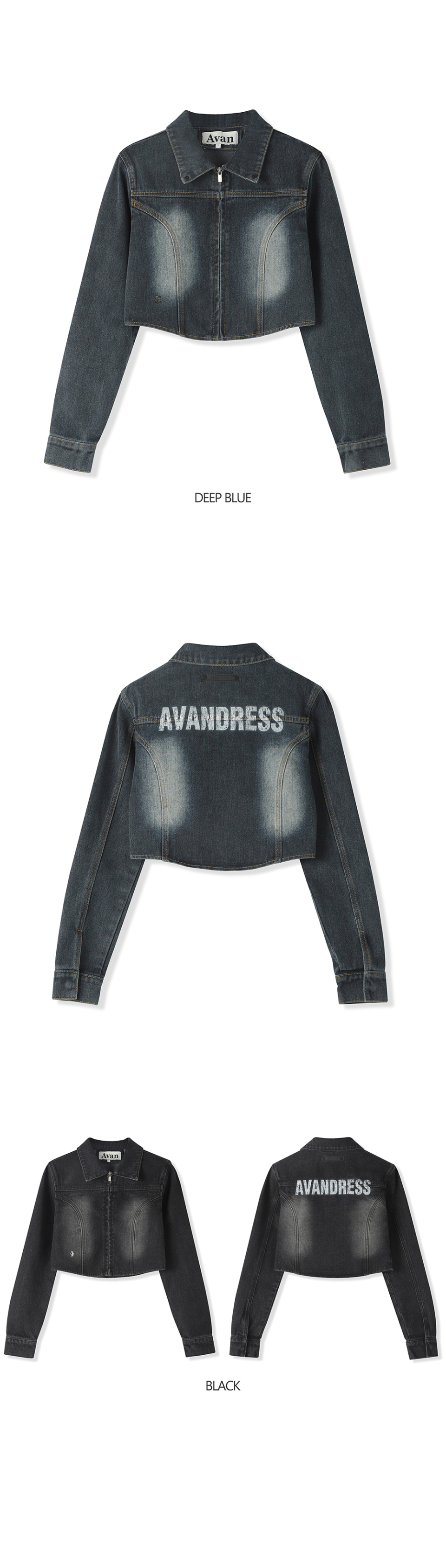 ジャケット AVANDRESS 1per Incised Crop Jacket 2COL MUSINSA公式 | AVANDRESS 1per Incised Crop Jacket - 2COL