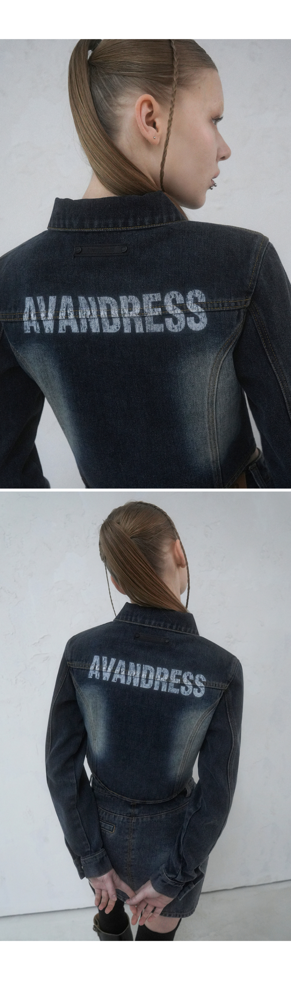 ジャケット AVANDRESS 1per Incised Crop Jacket 2COL MUSINSA公式 | AVANDRESS 1per Incised Crop Jacket - 2COL