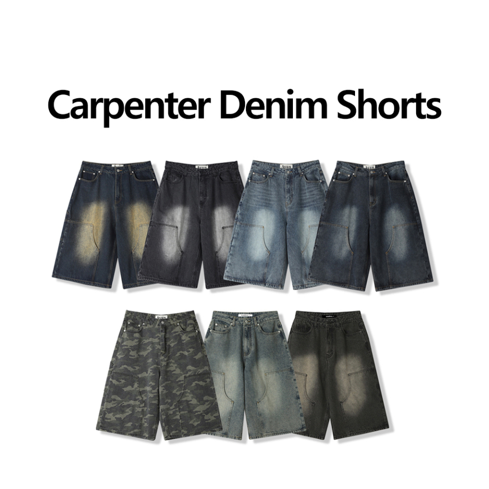 ★2024SS新作★AVANDRESS★Carpenter Denim Shorts MUSINSA | AVANDRESS Carpenter Denim Shorts - 3COL