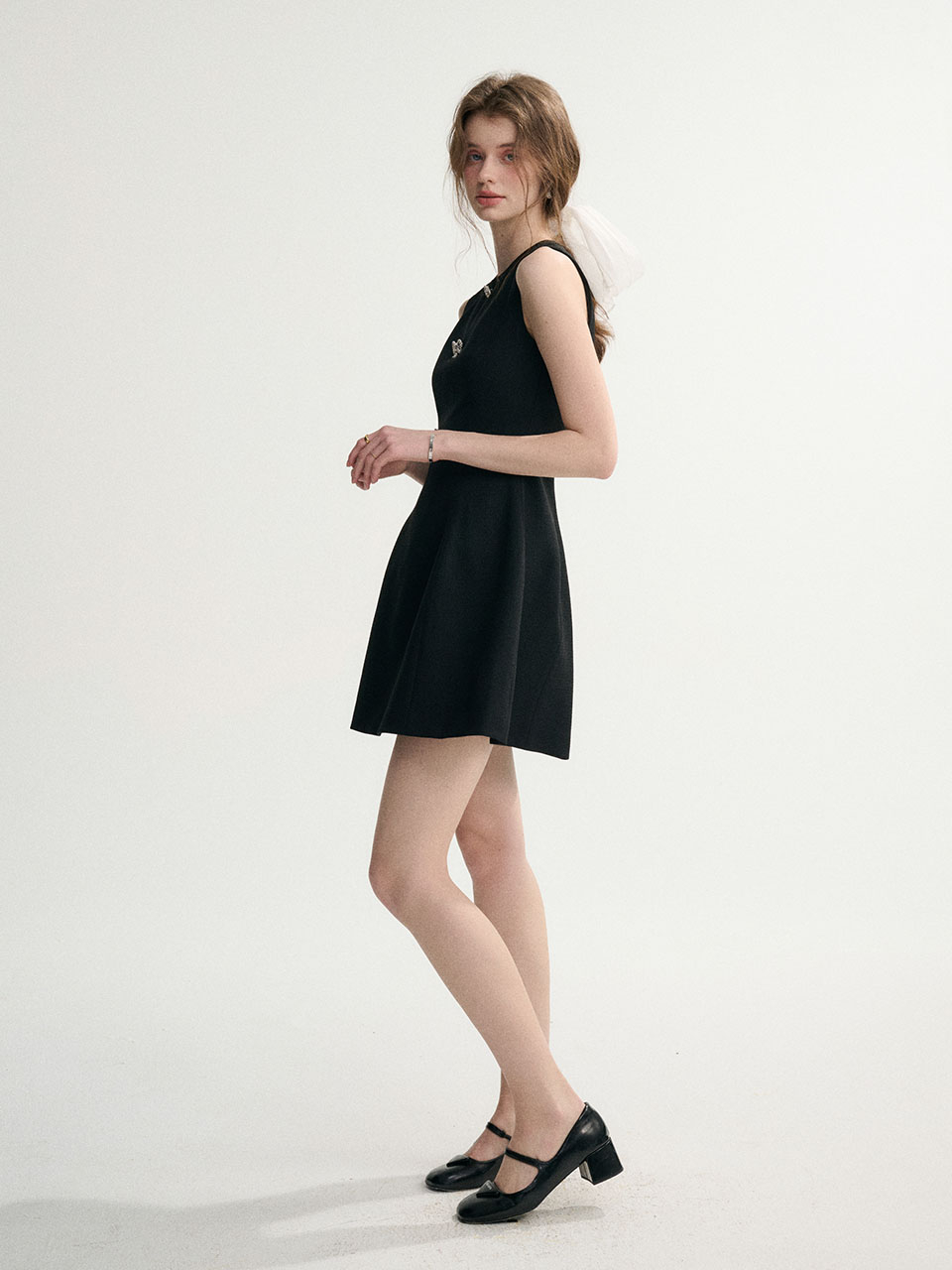 MUSINSA公式 | SINCETHEN Jewel Minimal Mini One Piece