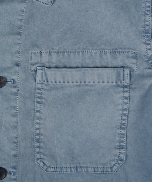 Рабочая куртка Sondrio garment-dyed - washed Blue