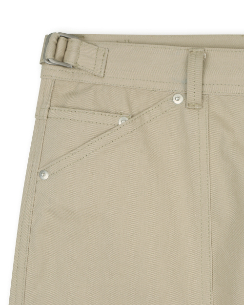[BESLOW X DERRICK] PAINTER PANTS BEIGE
