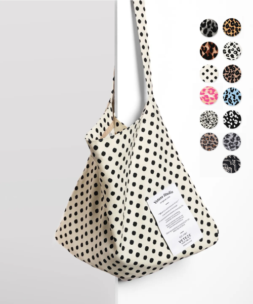 VETEZE CODUROY PATTERN ECO BAG (13color)