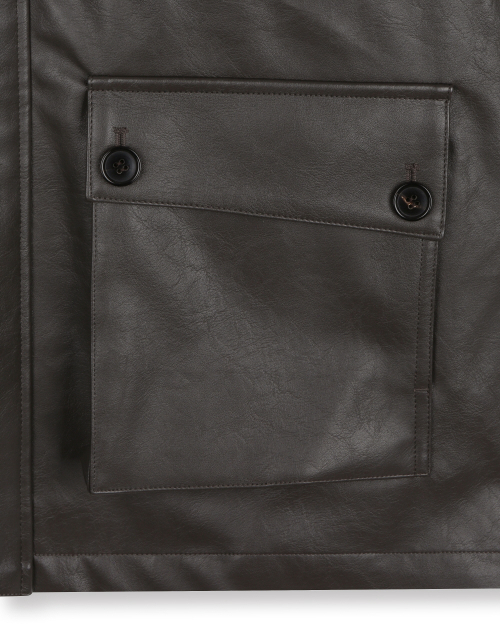 [BESLOW X DERRICK] HERITAGE HUNTING JACKET DARK MOCHA