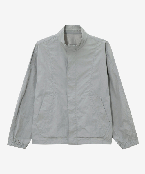 Utility High Neck Nylon Jacket - 2color