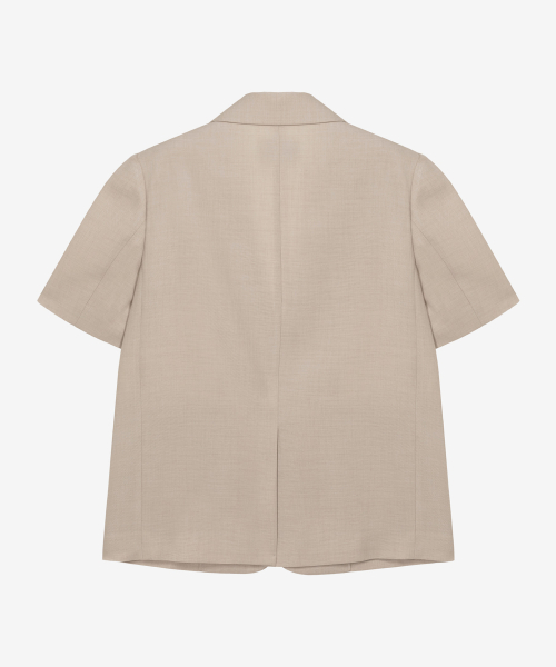 [W][COUTURE]оверсайз с коротким рукавом куртка - 2color