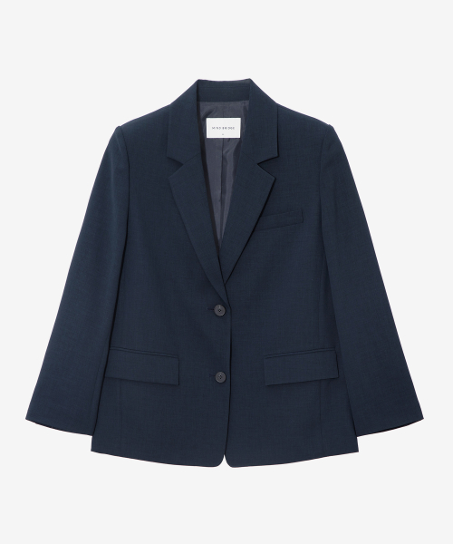 [W]оверсайз однослойный куртка - 2color