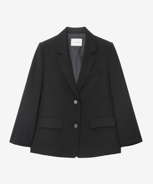 [W]оверсайз однослойный куртка - 2color