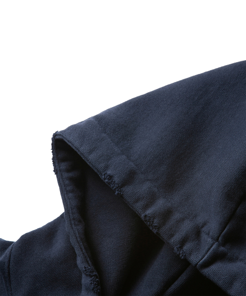 Худи VTG CROP HEAVY HOODIE (NAVY)