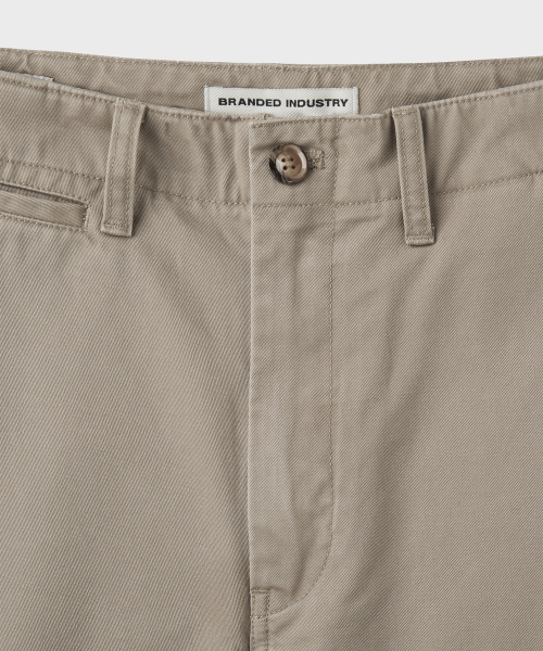 WEEKDAY CHINO PANTS (ASH BEIGE)