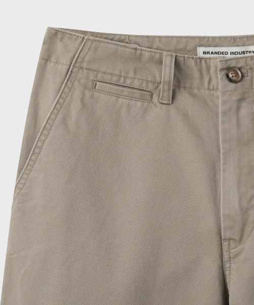 WEEKDAY CHINO PANTS (ASH BEIGE)