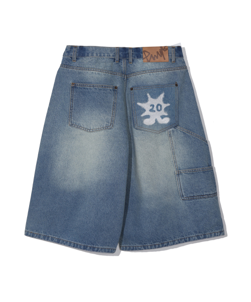 Джинсовые бермуды Sunset_vintage Blue