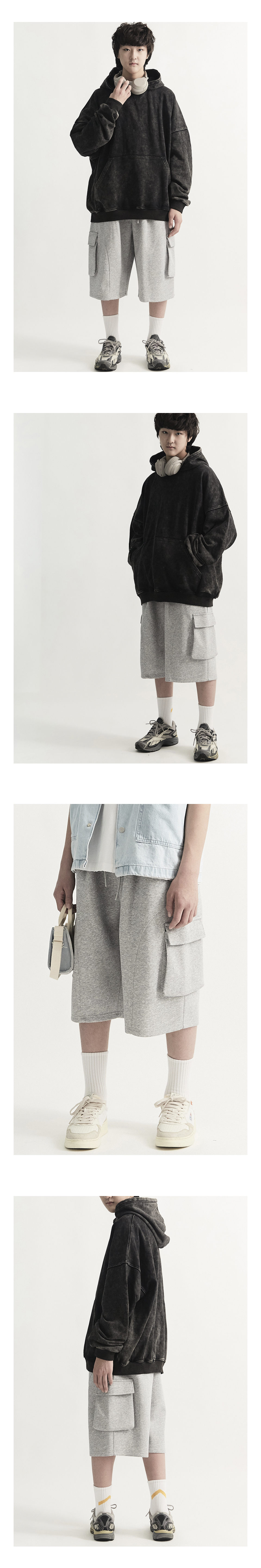 제품 모델 피팅 사진