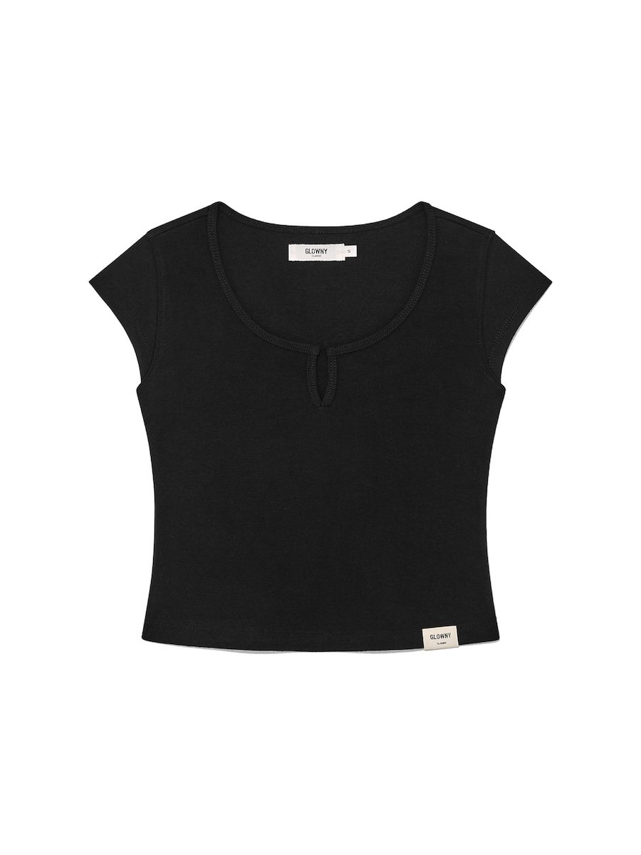 MUSINSA | GLOWNY G SLIT TEE (3 colors)