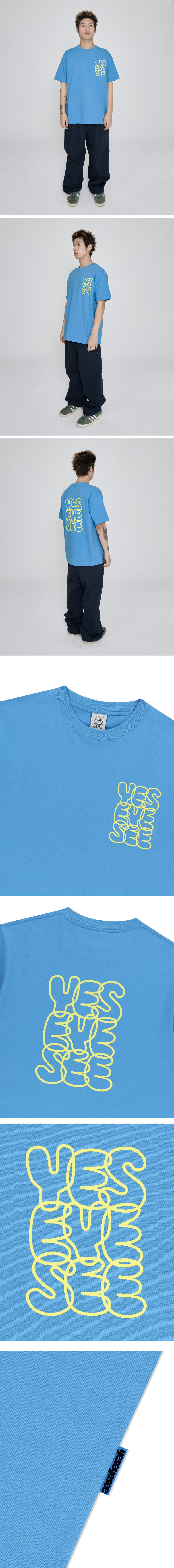 C-Logo Tee Sky Blue