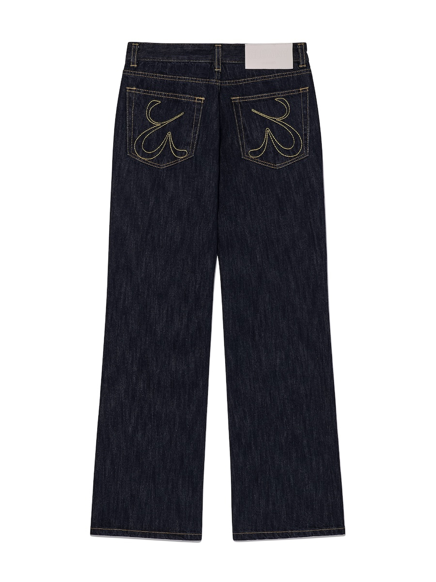 ◆GLOWNY◆ THE RODEO JEANS DEEP BLUE GC25SSJS002DB MUSINSA | GLOWNY THE RODEO JEANS (DEEP BLUE)