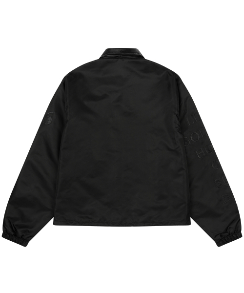 W) APPLE COACH JACKET BLACK