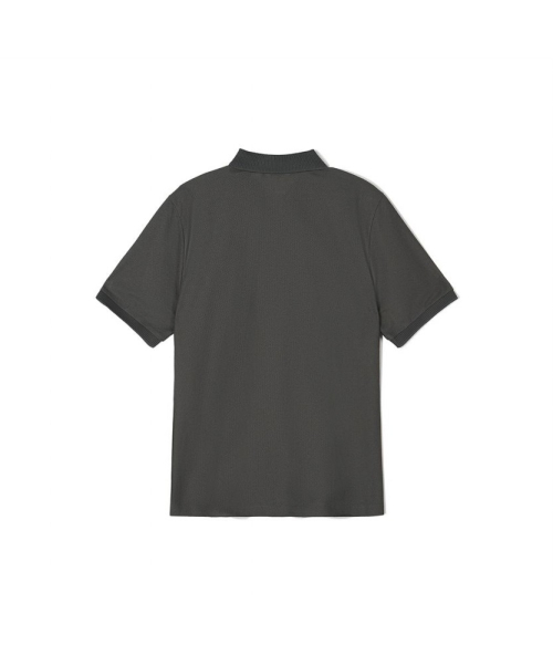 Футболка поло Cool Touch в рубчик Charcoal Grey