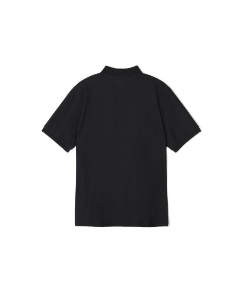 Кашемировое поло в рубчик Cool Touch, Black