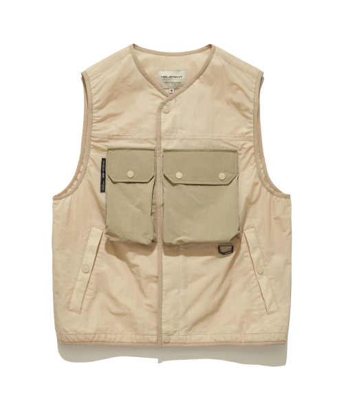 Жилет Gayle с вощеными карманами (BEIGE)