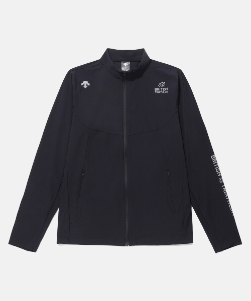Охлаждающая трикотажная куртка GBR Black (SQ223IFT41)