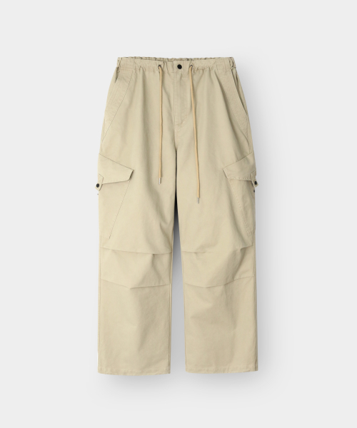 Брюки-парашюты VTG с косыми карманами карго (3 colors)