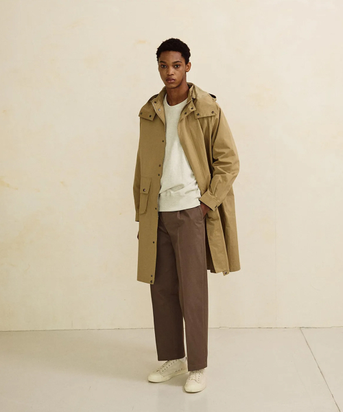 Парка M-51 2WAY из премиум японской ткани, Beige