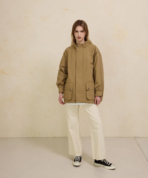 Парка M-51 2WAY из премиум японской ткани, Beige