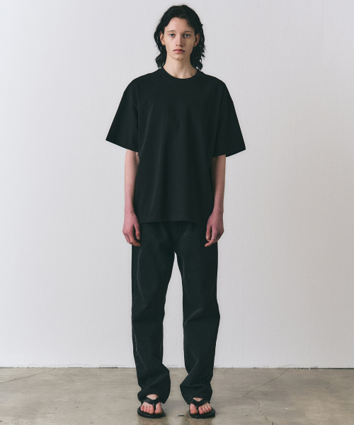 деним прямой Fit Pants_Charcoal
