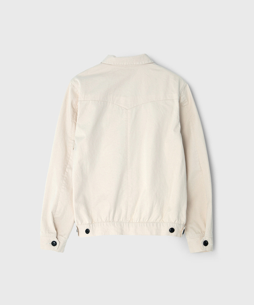 TWILL WESTERN JACKET (NATURAL)