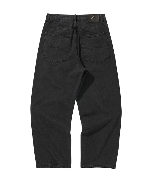 BAGGY DENIM PANTS / BLACK