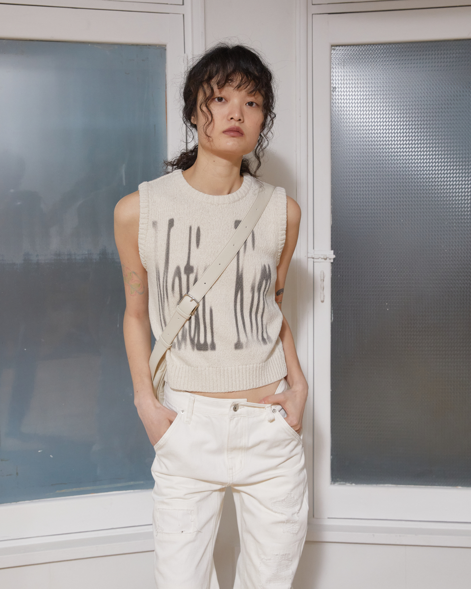 ★Matin Kim★NYLON POCKET BAG MUSINSA | MATIN KIM NYLON POCKET BAG IN BEIGE