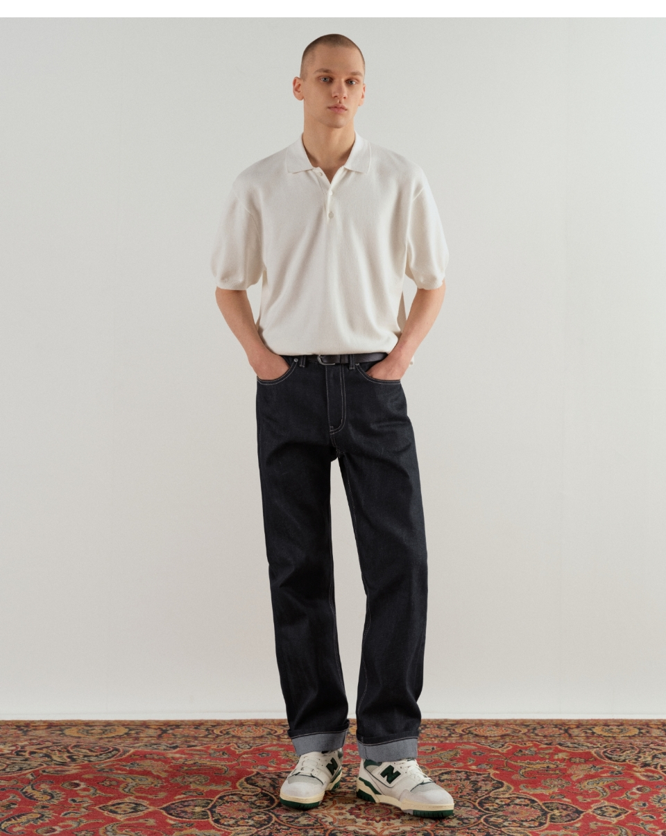MUSINSA | MUSINSA STANDARD Selvage Straight Denim Pants