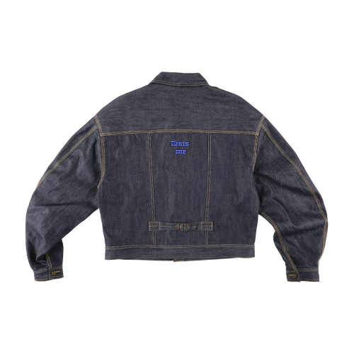 [NONE GRAPHIC] Джинсовка Grid Dragon Curved Sleeve (Indigo Denim)