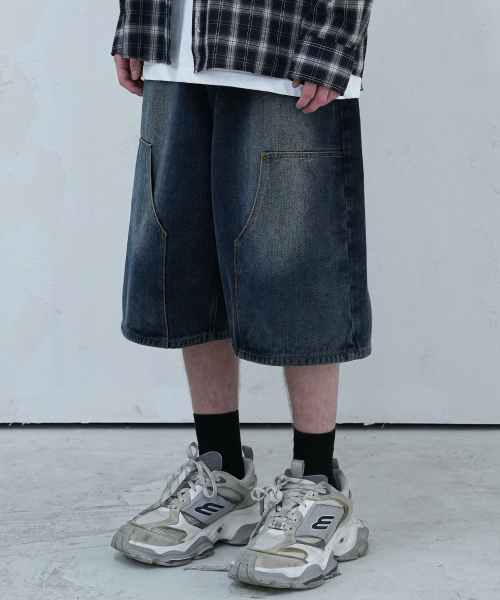 Carpenter деним шорты CAMO