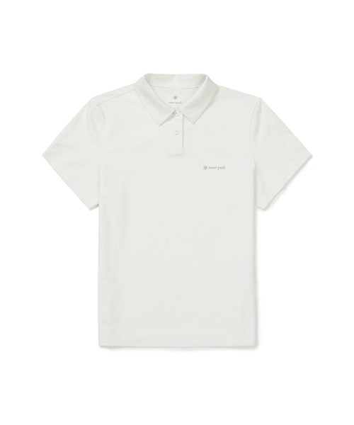 Quick Dry женская футболка-поло с коротким рукавом (S25MWTPS15) Off White