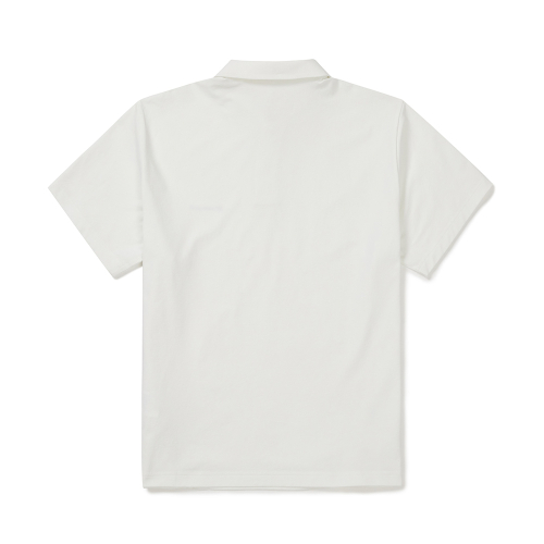Быстросохнущее поло с коротким рукавом (S25MMTPS14) Off White