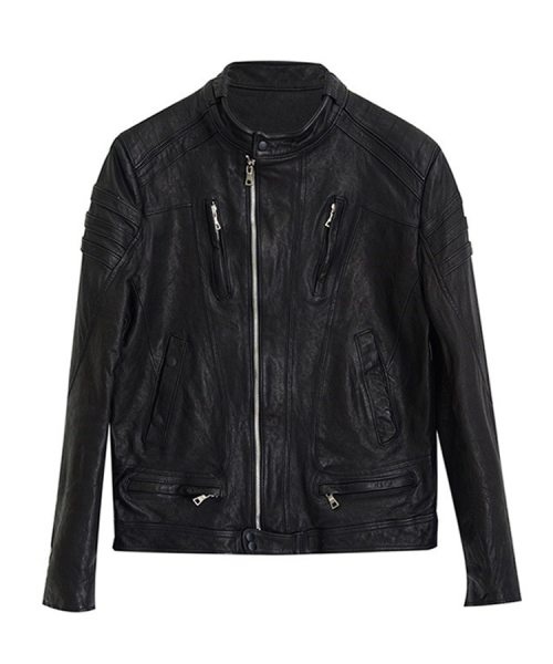 Байкерская куртка из овчины Storm (BLACK)