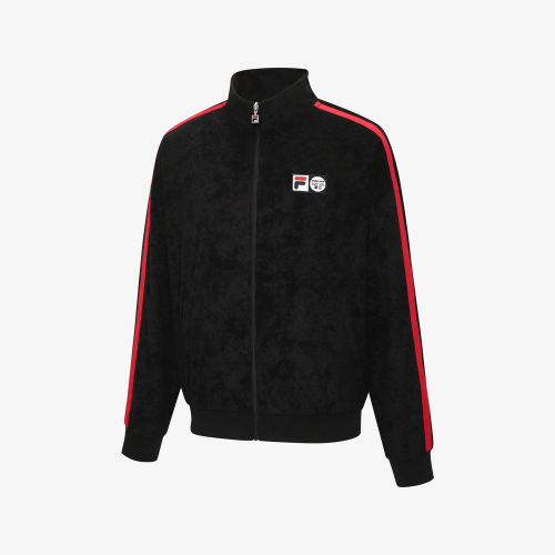 [FILA UNDERWEAR X BALANSA] Махровый костюм (FI4EWH1148MBLK)